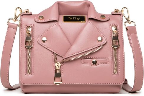 Sfly Women Satchel Chain Strap Shoulder Bag Leather Crossbody Handbags Ladies Evening Clutch Purse Unique Cute Jacket Bag in Kuwait