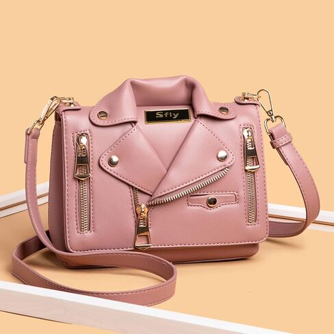 Sfly Women Satchel Chain Strap Shoulder Bag Leather Crossbody Handbags Ladies Evening Clutch Purse Unique Cute Jacket Bag in Kuwait