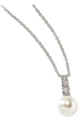 NADRI Pearl Drop Necklace - Necklaces for Women, Pearl Necklace in Gifts for Women With Extender, Small Pearl Necklace in Pearl Jewelry in Saudi Arabia