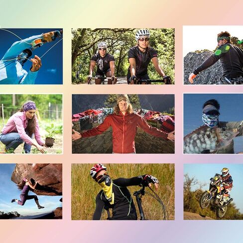 قناع الوجه المبرد بتصميم العلم الامريكي - قناع وجه للرقبة قابل لاعادة الاستخدام والغسل in Kuwait