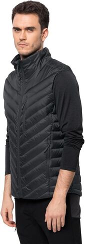 Jack Wolfskin Men's Passamani Down Vest in Saudi Arabia