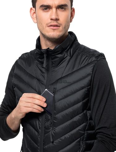 Jack Wolfskin Men's Passamani Down Vest in Saudi Arabia
