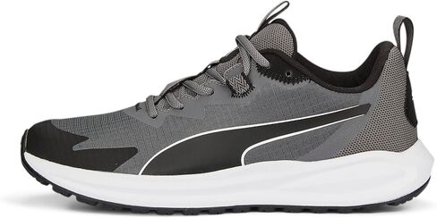 PUMA Men's TWITCH RUNNER TRAIL Sneaker, CASTLEROCK-Puma Black-Puma White, 13 in Saudi Arabia