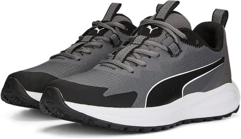 PUMA Men's TWITCH RUNNER TRAIL Sneaker, CASTLEROCK-Puma Black-Puma White, 13 in Saudi Arabia