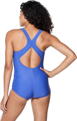 Speedo Women's Swimsuit One Piece Creora Highclo Touchback in Saudi Arabia