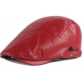 قبعة KADBLE الكلاسيكية لموزع الصحف، قبعة قيادة الجولف المسطحة من جلد البولي يوريثان للرجال in Kuwait