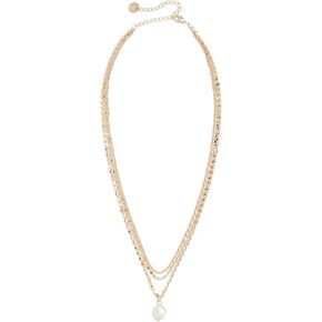 Jules Smith Women's Layered Freshwater Pearl Mop Necklace in Saudi Arabia