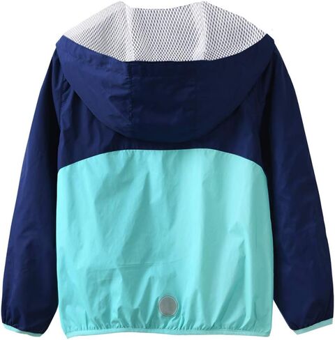 M2C Boys & Girls Hooded Light Weight Windbreaker Water Resistant Jacket in Saudi Arabia