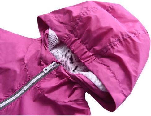 M2C Boys & Girls Hooded Light Weight Windbreaker Water Resistant Jacket in Saudi Arabia