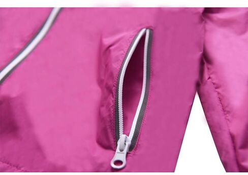 M2C Boys & Girls Hooded Light Weight Windbreaker Water Resistant Jacket in Saudi Arabia