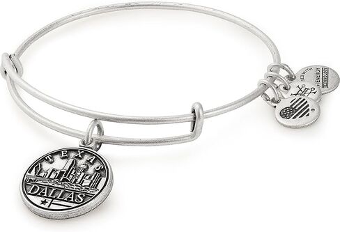Alex and Ani A16EB48RS,Dallas Expandable Bangle Bracelet,Rafaelian Silver,Silver, Bracelet in Saudi Arabia