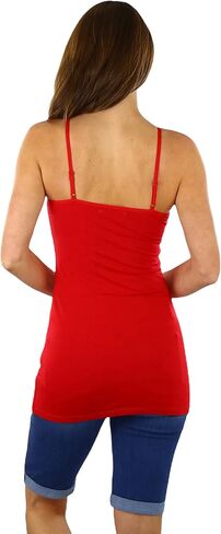 ToBeInStyle Women's Adjustable Spaghetti Strap Basic Cami in Saudi Arabia