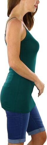 ToBeInStyle Women's Adjustable Spaghetti Strap Basic Cami in Saudi Arabia