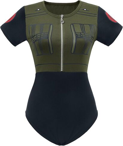 Littleforbig Cotton Romper Onesie Pajamas Bodysuit - Ninja Babe Cosplay Onesie in Saudi Arabia