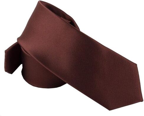 KINGSQUARE 100% Microfiber Woven Solid Color Men's 3" Wide Neck Tie in Saudi Arabia