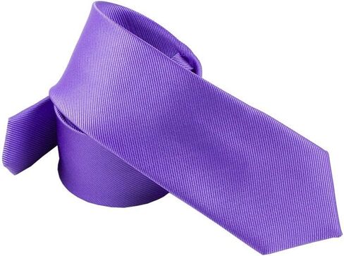 KINGSQUARE 100% Microfiber Woven Solid Color Men's 3" Wide Neck Tie in Saudi Arabia