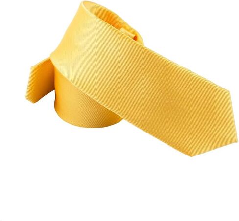 KINGSQUARE 100% Microfiber Woven Solid Color Men's 3" Wide Neck Tie in Saudi Arabia