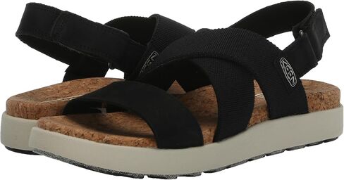 KEEN Women's Elle Criss Cross Premium Comfortable Fashion Casual Wedge Sandals in Saudi Arabia