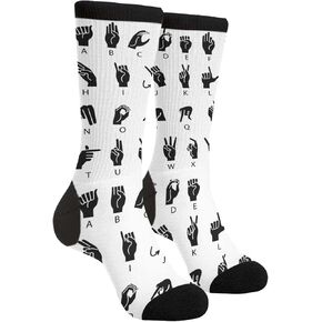 Sigouyinei Casual Funny Funky Novelty Socks For Men Women in Saudi Arabia