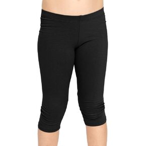 Girl's Oh So Soft Knee Length Leggings | Size 4-14 | Made in The USA
