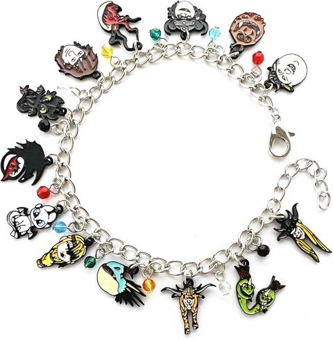 سوار معدني بدلاية نايت فيوري من هاو تران يو دراجون للاولاد والبنات والنساء، زنك، 0 in Kuwait