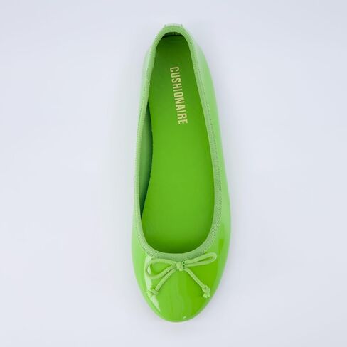 CUSHIONAIRE Women's Como Bow Flat with +Memory Foam and Wide Widths Available in Kuwait