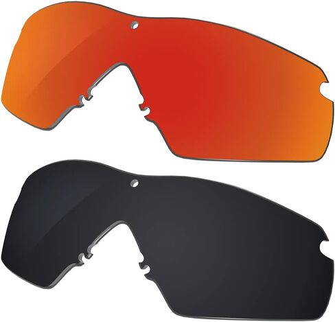عدسات كلفانية بديلة لنظارات Oakley M Frame 2.0 Strike الشمسية - شفافة غير مستقطبة in Kuwait