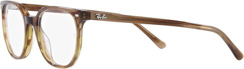 إطارات النظارات الطبية المستديرة Rx5397f Elliot Low Bridge Fit للسيدات من Ray-Ban in Kuwait