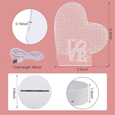 Wehhbtye LED Earring Organizer - 180 Holes Acrylic Earring Holder Stand - 7 Colors Light Earring Rack Clear Earring Storage Board with Base USB for Christmas Girls Women Gifts in Kuwait