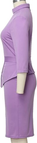 BLESSUME Catholic Church Women Clergy Tab Collar Dress Mass Sheath Dress in Saudi Arabia