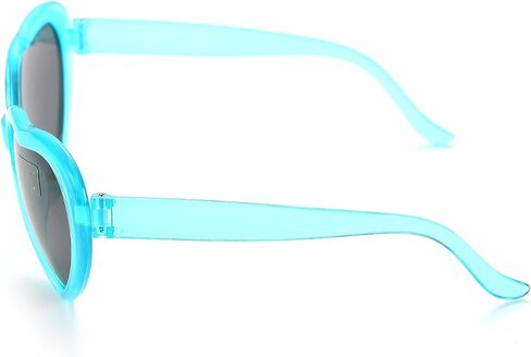 Mosheng 12 Pack Neon Colors Heart Sunglasses for Women Wholesale Unisex 80's Party Favors Eyewear Multiple Choice(heart 12 pack) in Saudi Arabia