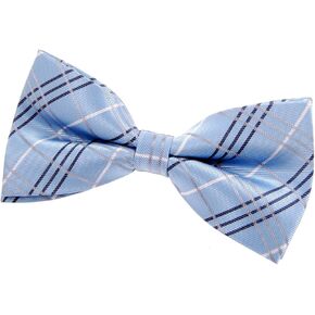 ربطة عنق Retreez Tartan Plaid Check Styles منسوجة من الألياف الدقيقة مربوطة مسبقًا (5 بوصات) in Kuwait