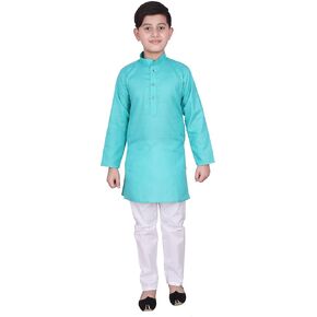 Pro-Ethic Style Developer Boy's Cotton Indian Clothing Ethnic Wear Kurta Set|Pack Of 1 (S-122) in Kuwait