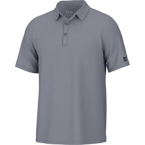 HUK Men's Pursuit, Performance Short Sleeve Polo Shirt