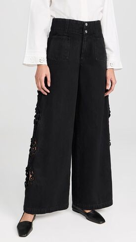Sea Women's Paloma Denim Cutout Jeans in Saudi Arabia