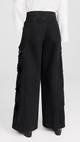 Sea Women's Paloma Denim Cutout Jeans in Saudi Arabia