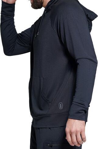 BASS OUTDOOR Men's Pullover Kangaroo Lightweight Knit Sweater in Saudi Arabia