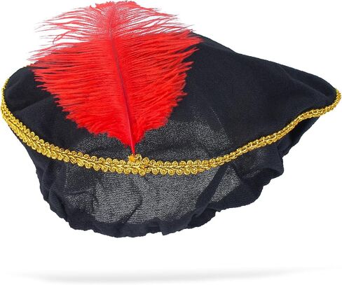 Yewong 3 Pieces Renaissance Costume Accessories Include Medieval Hat with Beard Lace Jabot Collar for Halloween Renaissance Fancy Party Stage Show Cosplay Supplies in Saudi Arabia