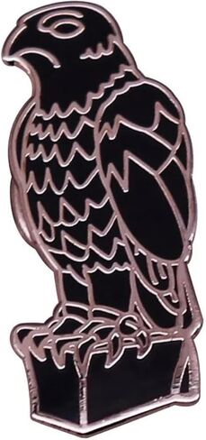 الصقر المالطي الأسود تمثال هاميت بوجارت المحقق الغموض نوير اللب الخيال فيلم رواية الجريمة PI المحقق الخاص الأشياء بأسمائها الحقيقية 1.1 "المينا شارة بدبوس in Kuwait