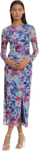 Donna Morgan Women's Easy Body with Ruched Waist Detail Day Event Occasion Night Out Guest of in Saudi Arabia