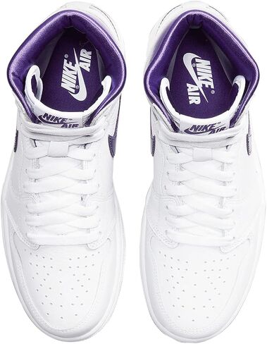 NIKE Jordan Womens Air 1 Retro High WMNS CD0461 151 Court Purple - Size 8.5W in Saudi Arabia