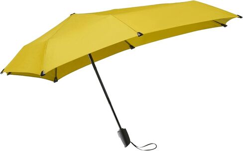 senz° Limited Edition Mini Automatic Windproof Umbrella, 35.8 x 35.8 in - Daylily Yellow in Kuwait