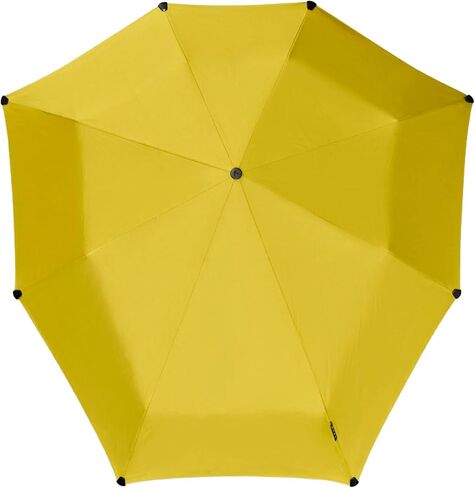 senz° Limited Edition Mini Automatic Windproof Umbrella, 35.8 x 35.8 in - Daylily Yellow in Kuwait