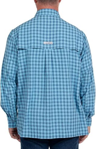 HABIT Mens Belcoast Long Sleeve River Guide Fishing Shirt in Kuwait