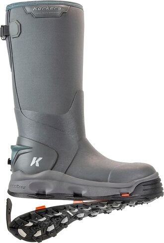 Korkers Women's Neo Arctic Rubber Boots - Inuslated and Waterproof for the Extreme Cold - Includes Interchangeable All Terrain Sole in Saudi Arabia