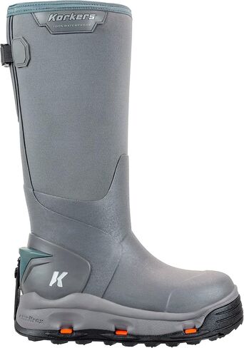 Korkers Women's Neo Arctic Rubber Boots - Inuslated and Waterproof for the Extreme Cold - Includes Interchangeable All Terrain Sole in Saudi Arabia