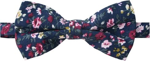 Spring Notion Men's Cotton Floral Printed Bow Tie in Saudi Arabia