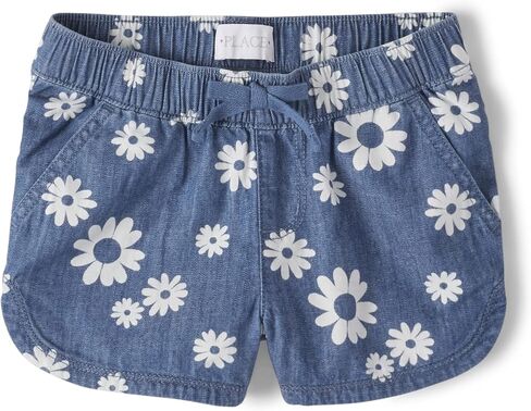 The Children's Place girls Pull on Fashion Shorts Shorts (pack of 1) in Saudi Arabia