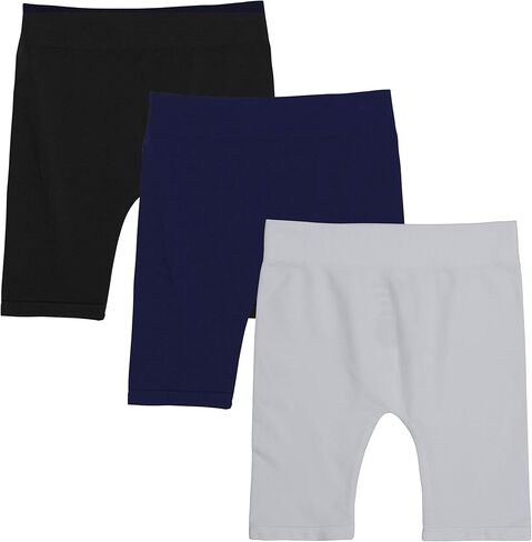 KIDPIK شورت دراجة بدون خياطة مكون من 3 قطع للفتيات in Kuwait