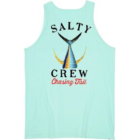 Salty Crew Tailed Tank Seafoam XXXL - Men's Fashion Casual Sleeveless Tank Top T-Shirt Cotton - Regular Fit - Lifestyle Beach Apparel in Saudi Arabia